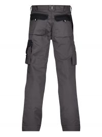 Dassy mens work pants Boston with knee padded pockets two-tone